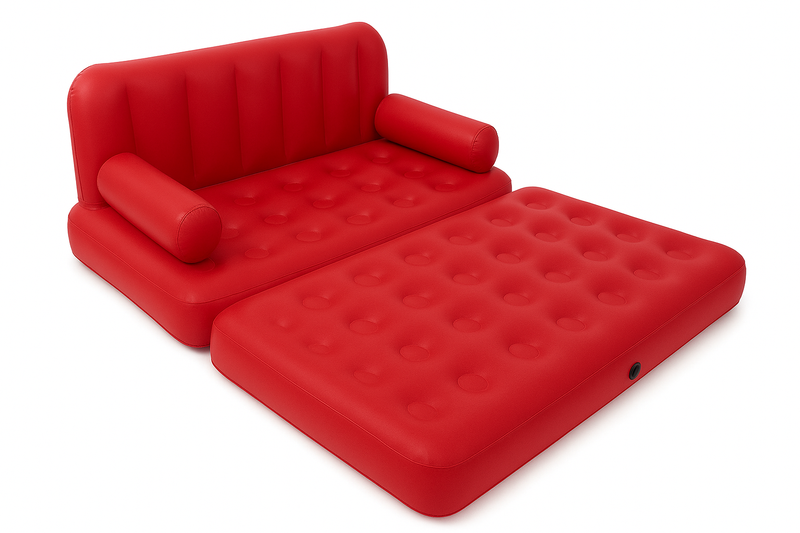 AirLounge Pro – Sofá Cama Inflável Reclinável 2 em 1