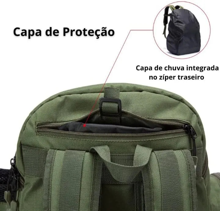 Mochila Para Pesca Multifuncional Profissional - Bassdash
