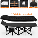 Vento Norte SkyRest 600 — Cama Dobrável Premium com Colchão Removível