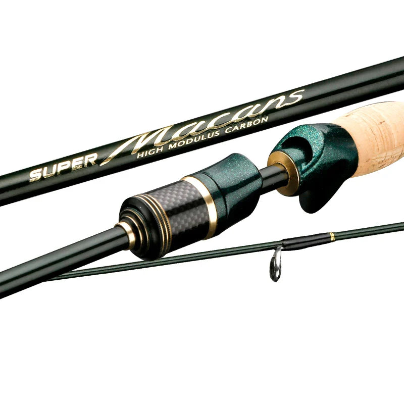 Vara de Pesca Super MACAN –  Carbono 24T - Passadores K Anti Wrap