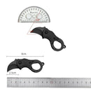 Mini Canivete de Bolso – Aço Inoxidável Portátil com Corrente