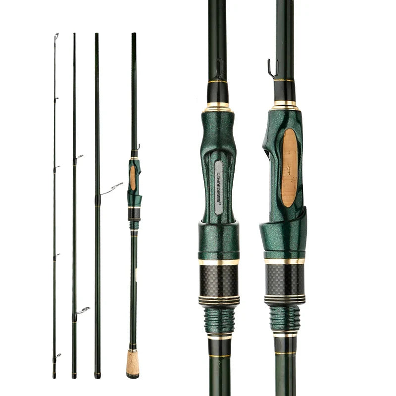 Vara de Pesca Super MACAN –  Carbono 24T - Passadores K Anti Wrap