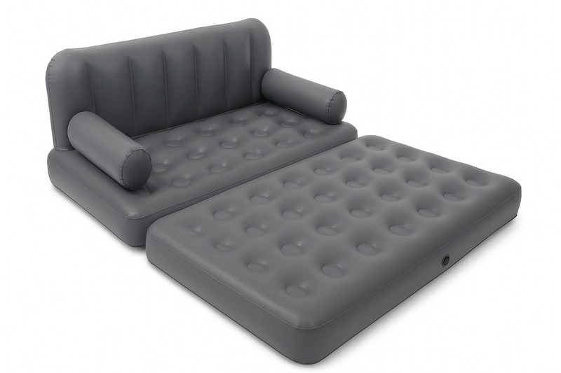AirLounge Pro – Sofá Cama Inflável Reclinável 2 em 1