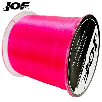 Linha JOF Monofilamento 500M | Nylon Invisível, Super Resistente