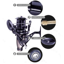 Molinete Para Pesca no Mar 23kg Serie 3000 a 8000