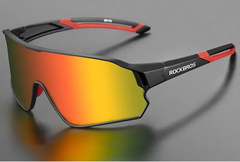 Óculos RockBros Polarizado Modelo Poseidon | Proteção UV400 para Ciclismo