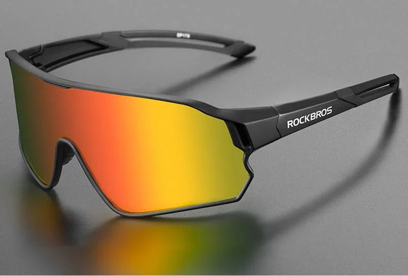 Óculos RockBros Polarizado Modelo Poseidon | Proteção UV400 para Ciclismo