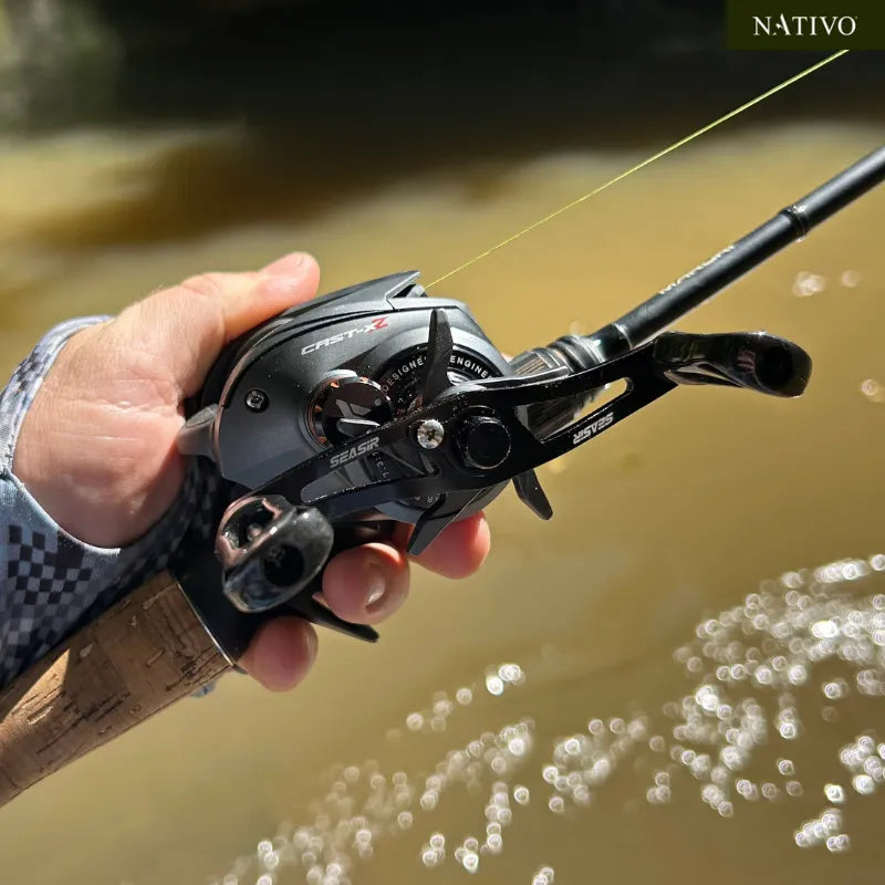 Carretilha SEASIR Cast-X2 - Freio Magnético - Ajuste Ponto a Ponto